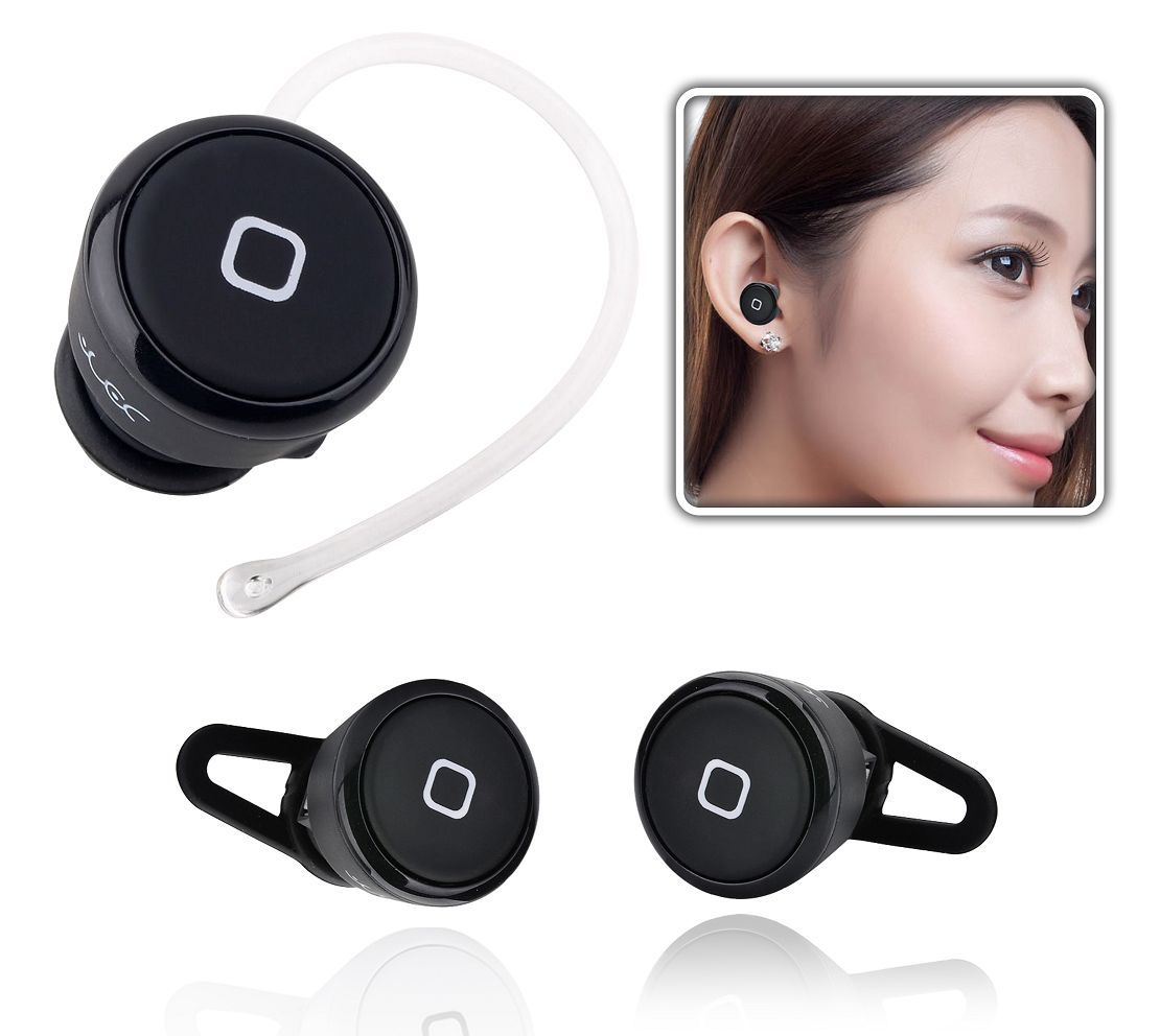 BLUETOOTH HANDSFREE HEADSET EARPIECE FOR IPHONE SAMSUNG IPHONE